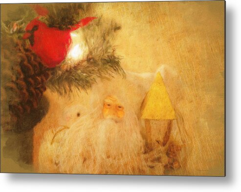 Old Metal Print featuring the photograph Olde Saint Nicholas by Diane Lindon Coy