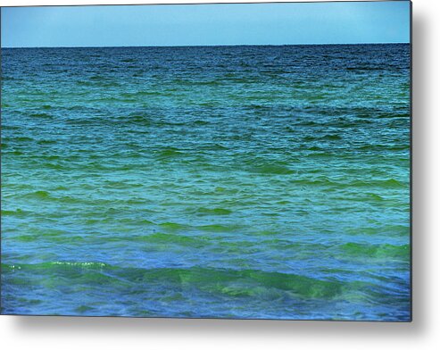 Florida Metal Print featuring the photograph Open Sea in Daylight by Marian Tagliarino