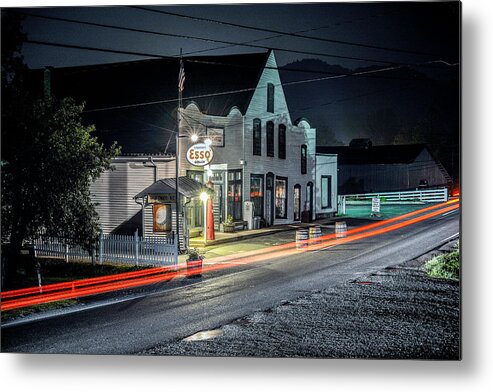 Original Metal Print featuring the photograph Original Mast General Store, Valle Crucis, NC by WAZgriffin Digital