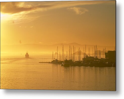 Scenics Metal Print featuring the photograph Oslo Harbor by Crosbie