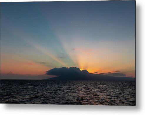 Sunset Metal Print featuring the photograph Pacific Sunset by Craig A Walker