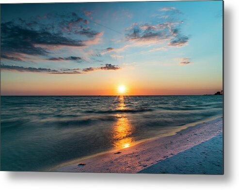 Sunset Metal Print featuring the photograph Painted Sunset by Todd Tucker