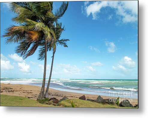 Piñones Metal Print featuring the photograph Paradise on the Coast, Pinones, Puerto Rico by Beachtown Views
