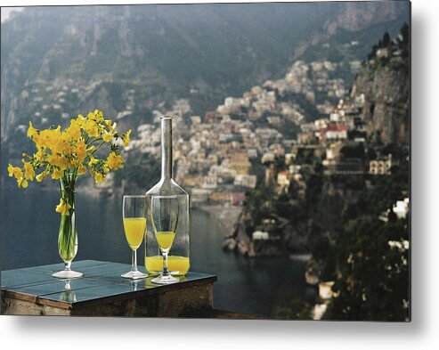 Italy Metal Print featuring the photograph Limoncello by Claude Taylor