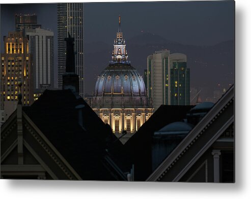  Metal Print featuring the photograph Peek a Boo by Louis Raphael