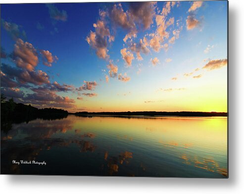 Sunset Metal Print featuring the photograph Pink Cloud Sunset by Mary Walchuck