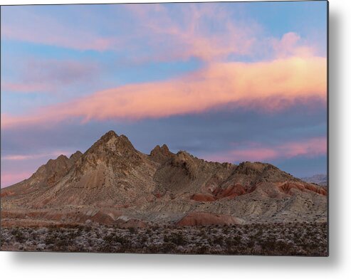 Nevada Metal Print featuring the photograph Pinto Valley Sunrise by James Marvin Phelps