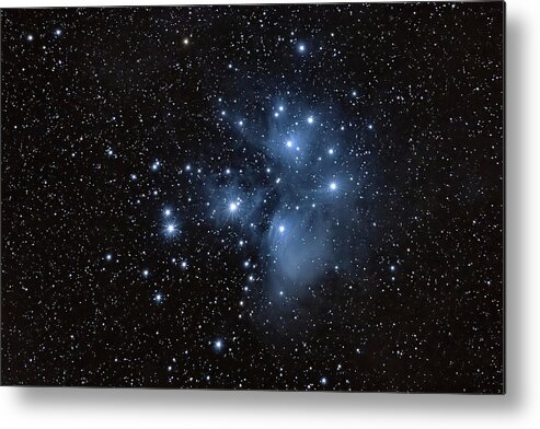 The Pleiades Metal Print featuring the photograph Pleiades by Grant Glendinning