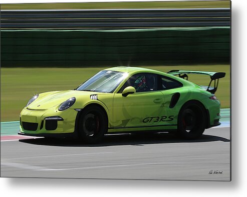 Porsche Metal Print featuring the photograph Porsche GT3 RS by Peter Kraaibeek