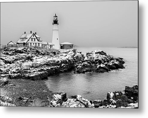 Mane Metal Print featuring the photograph Portland Light by Dan McGeorge