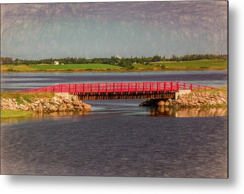 Pei Metal Print featuring the photograph Primary Colors on a Prince Edward Island Summer Day by Marcy Wielfaert