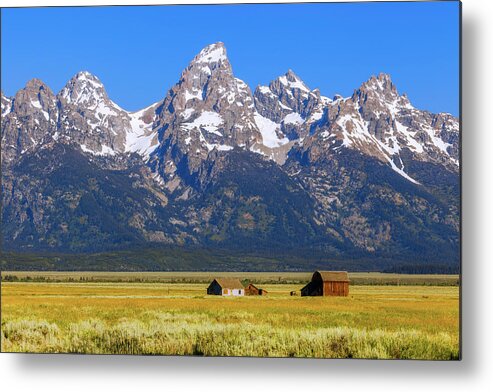 Architecture Metal Print featuring the photograph Prominent by Chad Dutson