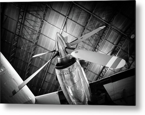 Aircraft Metal Print featuring the photograph Propeller by Nigel R Bell