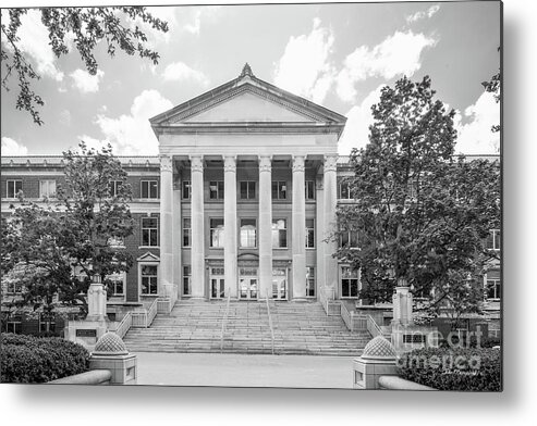 Purdue University Metal Print featuring the photograph Purdue University Hovde Hall by University Icons