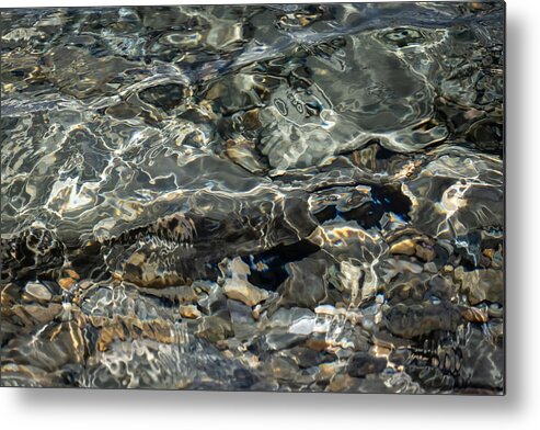 Water Metal Print featuring the photograph Putty in the Water by Linda Bonaccorsi