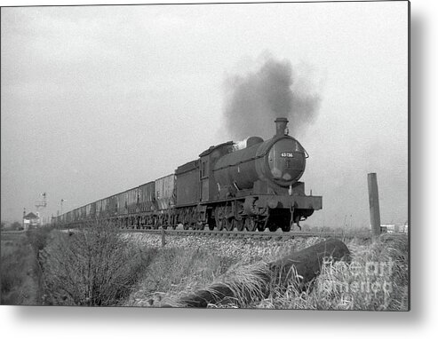 Old Metal Print featuring the photograph Q6 Steam Train by Bryan Attewell