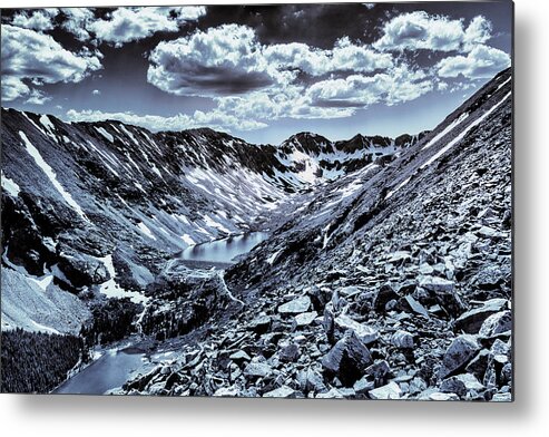 Quandry Peak Metal Print featuring the photograph Quandry Peak Hike by Nathan Wasylewski