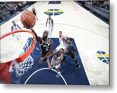 Quincy Acy Metal Print featuring the photograph Quincy Acy by Melissa Majchrzak