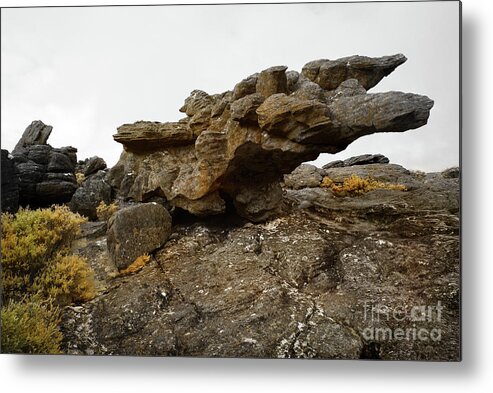 Rock Metal Print featuring the photograph Reach by Russell Brown