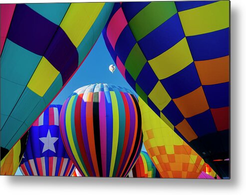 Albuquerque International Balloon Fiesta Metal Print featuring the photograph Ready to Launch by Segura Shaw Photography