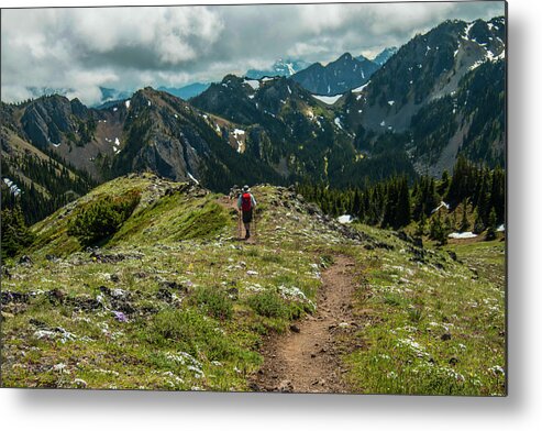 Mt Townsend Metal Print featuring the photograph Reluctantly Descending by Doug Scrima