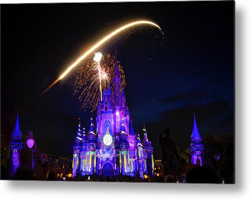 Magic Kingdom Metal Print featuring the photograph Remember the Magic Part One by Mark Andrew Thomas