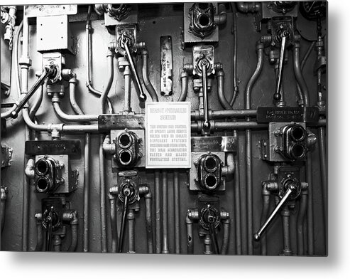 Historic Metal Print featuring the photograph Remote Hydraulic Station by George Taylor