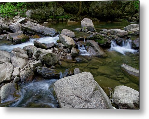 Cumberland Plateau Metal Print featuring the photograph Richland Creek 30 by Phil Perkins