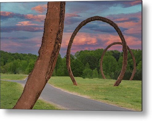 Museum Metal Print featuring the photograph Rings by Rick Nelson