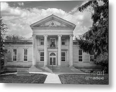 Ripon College Metal Print featuring the photograph Ripon College Lane Library by University Icons