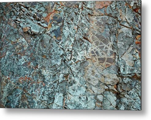 Rocks Metal Print featuring the photograph Rocks 5 by Alan Norsworthy