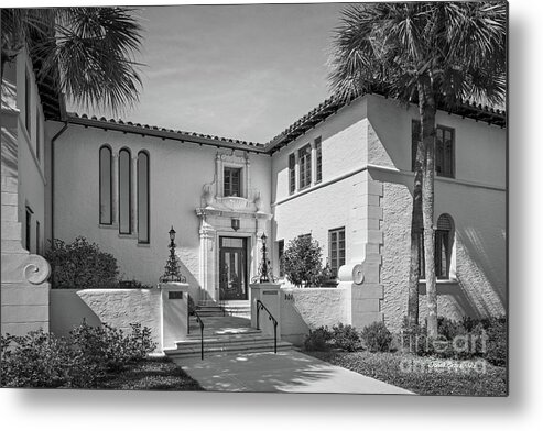 Rollins College Metal Print featuring the photograph Rollins College Warren Administration Building by University Icons