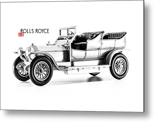 1907 Metal Print featuring the photograph Rolls-Royce Silver Ghost 1907 by Viktor Wallon-Hars