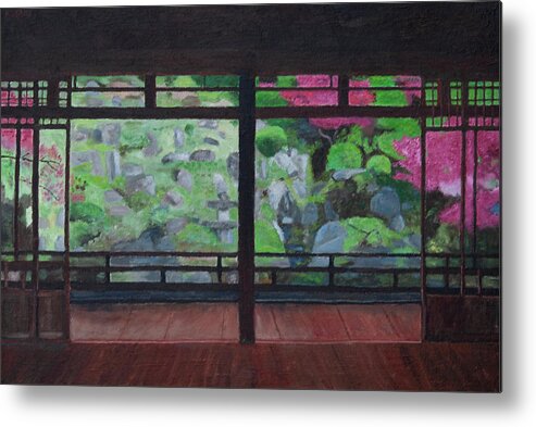 Japan Metal Print featuring the painting Room With a View by Masami IIDA