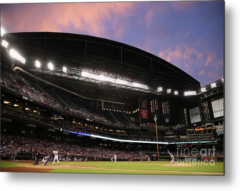 Ross Stripling Metal Print featuring the photograph Ross Stripling and Zack Greinke by Christian Petersen