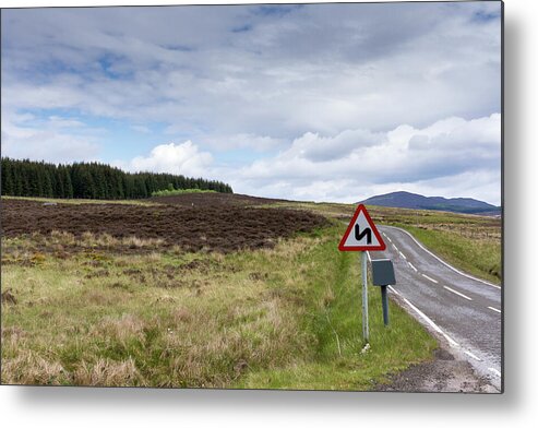 Scotland Metal Print featuring the photograph Rural Perthshire Scotland by Tanya C Smith