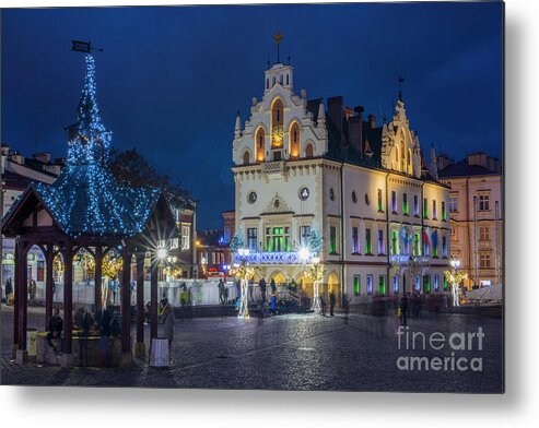 Advent Metal Print featuring the photograph Rzeszow, Poland, Christmas 2019 by Juli Scalzi