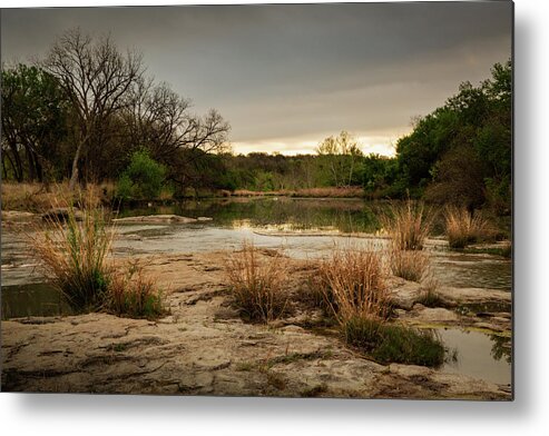 San Saba Metal Print featuring the photograph San Saba Morning by Mike Schaffner