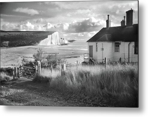 England Metal Print featuring the photograph Scenic Cliffs Coastline by Jerry Griffin