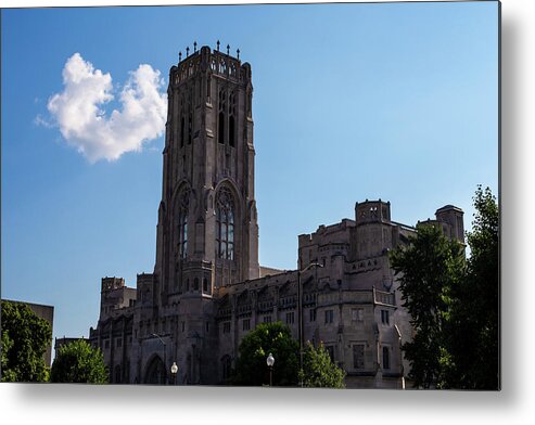 Indianpolis Metal Print featuring the photograph Scottish Rite Cathedral by Eldon McGraw