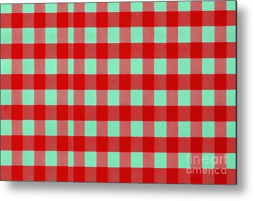 Seamless Plaid Checker Stripes Christmas Wrapping Paper Pattern In