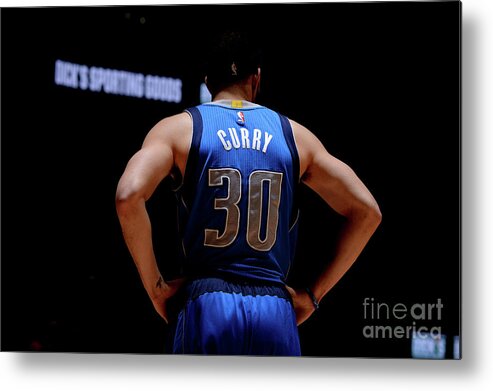 Seth Curry Metal Print featuring the photograph Seth Curry by Bart Young
