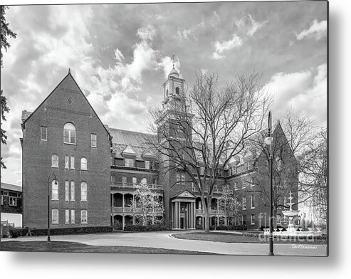 Shippensburg University Metal Print featuring the photograph Shippensburg University of Pennsylvania Old Main by University Icons