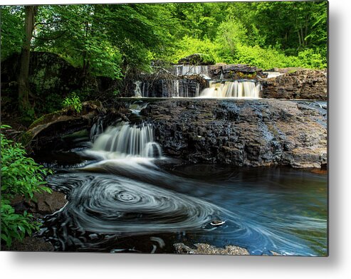 Shohola Metal Print featuring the photograph Shohola Swirl by Rose Guinther