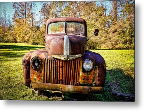 Car Metal Print featuring the photograph Smoker's Teeth by Eyes Of CC