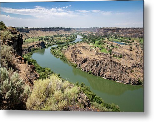 River Metal Print featuring the photograph Snake River Idaho by Gary Geddes