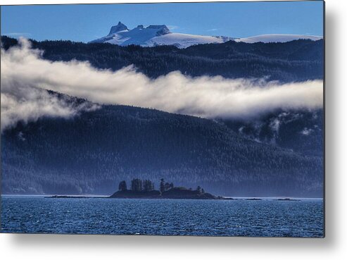 Alaska Metal Print featuring the photograph Snettisham Peninsula by Gregory A Mitchell Photography