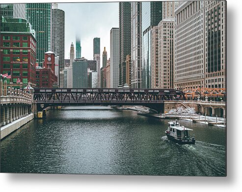 Snow Metal Print featuring the photograph Snow Day I by Nisah Cheatham