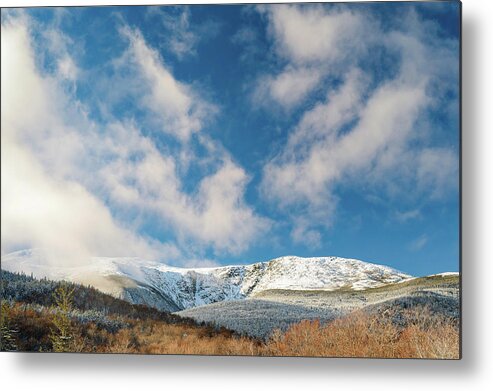 Tuckermans Metal Print featuring the photograph Snow Dust, Tuckermans by Michael Hubley