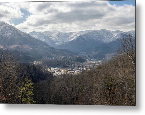 Snow Metal Print featuring the photograph Snow in Cumberland by Cris Ritchie